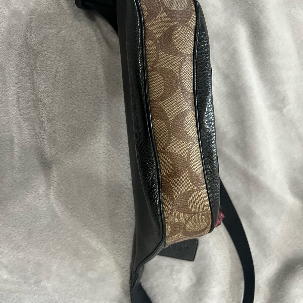 Black and Brown belt bag